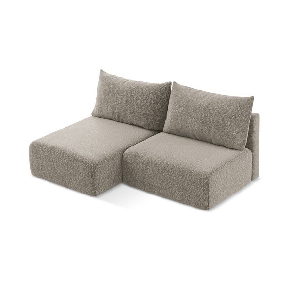 Beżowy rozkładany/ze schowkiem narożnik (lewostronny) Kalena – Makamii-image-3