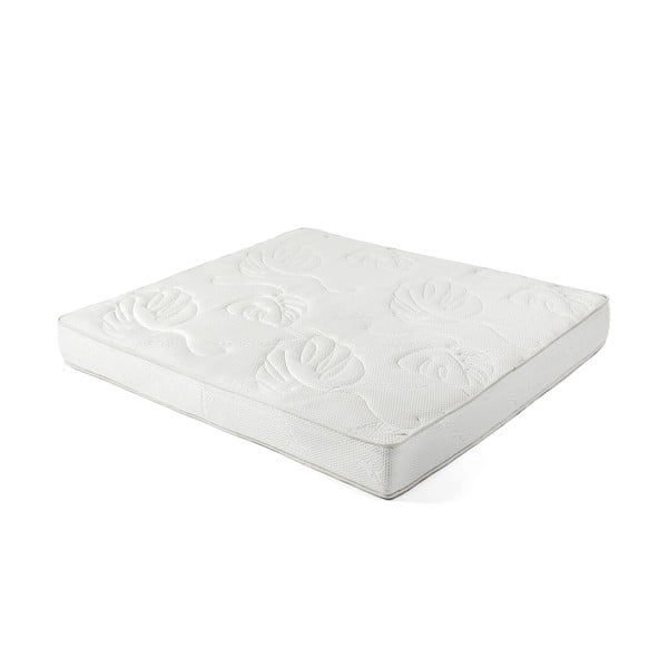 Beżowe tapicerowane łóżko dwuosobowe ze schowkiem z materacem i stelażem 180x200 cm Thessa Pillow – Bonami Selection-image-4