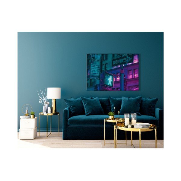 Obraz Styler Glasspik Neon Green Light, 70x100 cm-image-1