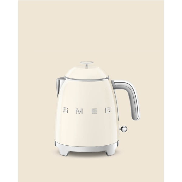 Kremowy czajnik elektryczny ze stali nierdzewnej 800 ml Retro Style – SMEG-image-3