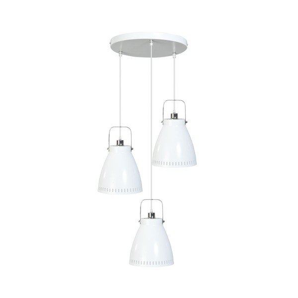 Biała lampa wisząca ETH Acate Alex