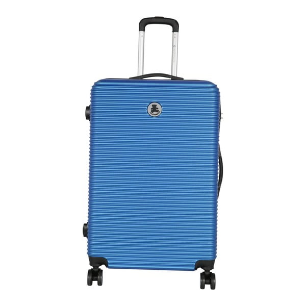 Niebieska walizka LULU CASTAGNETTE Mia, 107 l