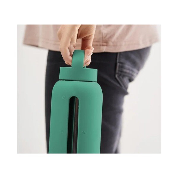 Zielona butelka podróżna 720 ml Frosted Green – Muuki-image-3