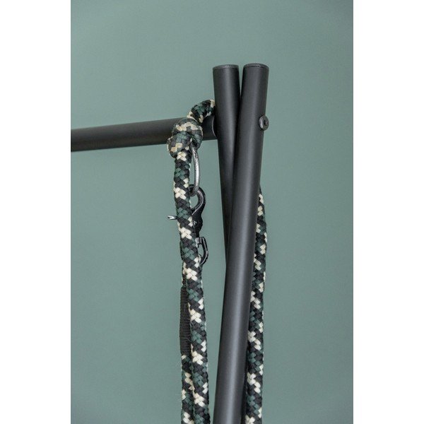 Czarno-naturalny metalowy stojak na ubrania Loft – Wenko-image-1