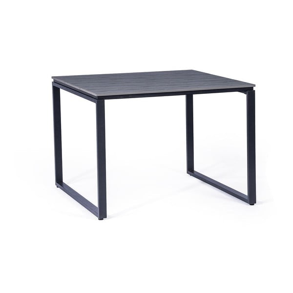 Zestaw 2 rattanowych krzeseł Carla i czarnego stołu Strong – Bonami Essentials-image-1