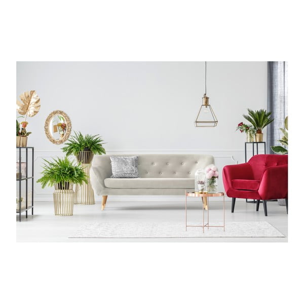Kremowa sofa 2-osobowa Mazzini Sofas Amelie-image-4