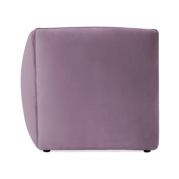 Liliowa dwuosobowa sofa modułowa Vivonita Velvet Cube-image-2
