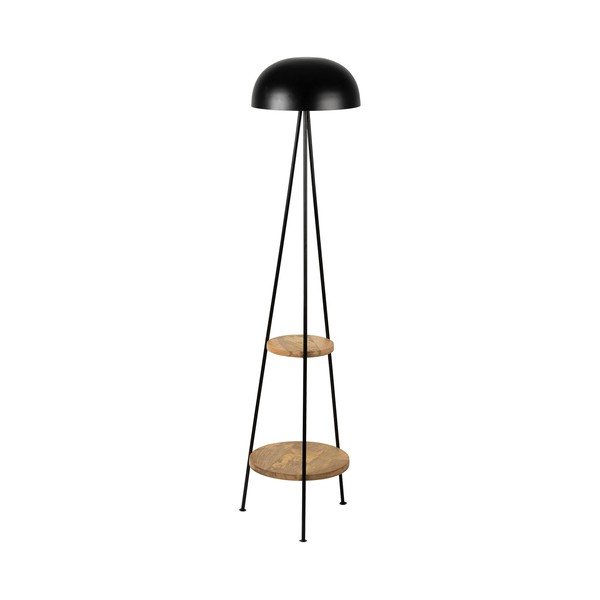 Czarna lampa stojąca (wysokość 150 cm) Ardecor – Sema-image-3
