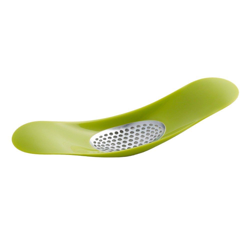 Zielony wyciskacz do czosnku Joseph Joseph Garlic Rocker