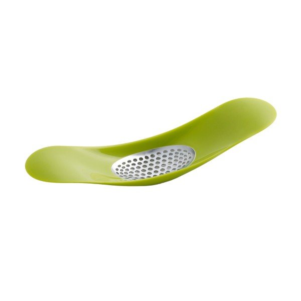 Zielony wyciskacz do czosnku Joseph Joseph Garlic Rocker