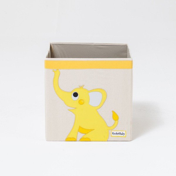Materiałowy dziecięcy pojemnik do przechowywania Robby the Elephant – Rocket Baby-image-2