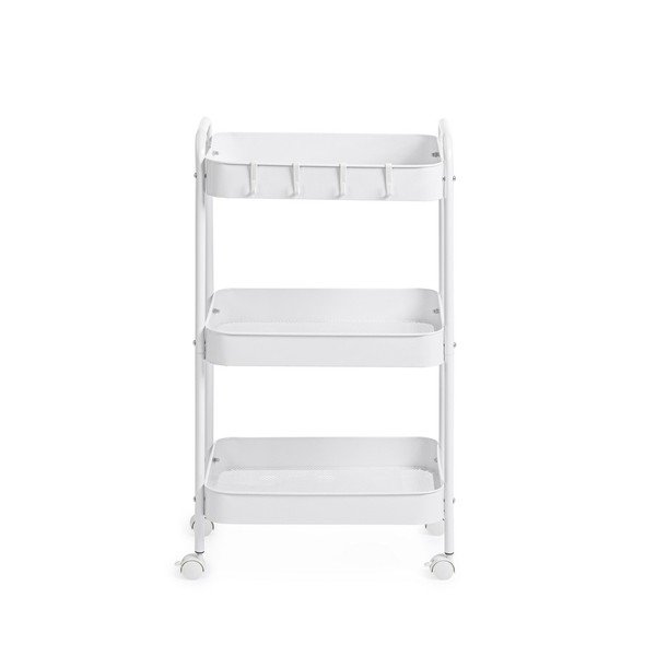 Metalowy barek na kółkach 29,5x41 cm Leiky – Yes Everyday