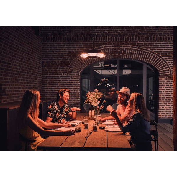 Czarny wiszący elektryczny ogrzewacz ENDERS Marbella-image-4