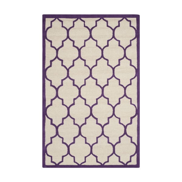 Wełniany dywan Safavieh Everly Violet, 243x152 cm