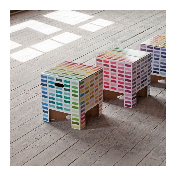 Taboret Dutch Design Chair Rainbow-image-1