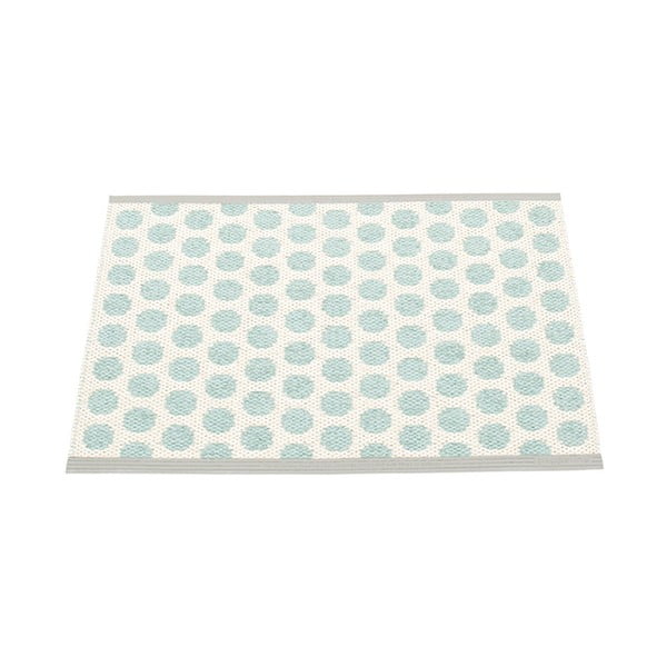 Miętowy dywan odpowiedni na zewnątrz 70x50 cm Noa Pale Turquoise – Pappelina