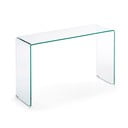 Szklana konsola 40x125 cm Burano – Kave Home