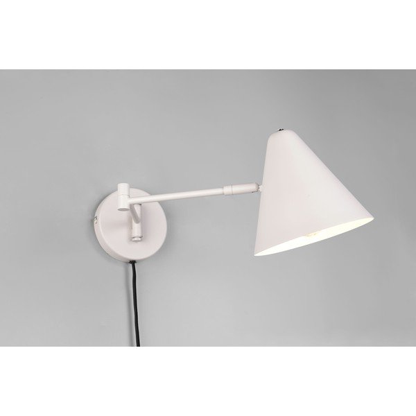 Kinkiet z elastyczną konstrukcją do kontaktu w kolorze kości słoniowej ø 15 cm Cosima – Trio-image-2