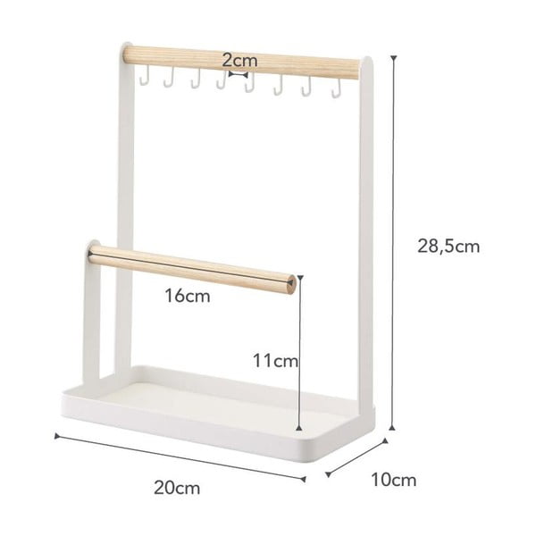 Biały stojak uniwersalny YAMAZAKI Tosca-image-3
