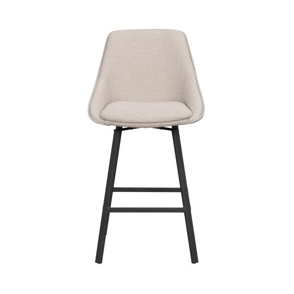 Beżowe hokery zestaw 2 szt. (wysokość siedziska 65 cm) Alison – Rowico-image-2