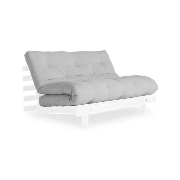 Sofa rozkładana Karup Design Roots White/Light Grey