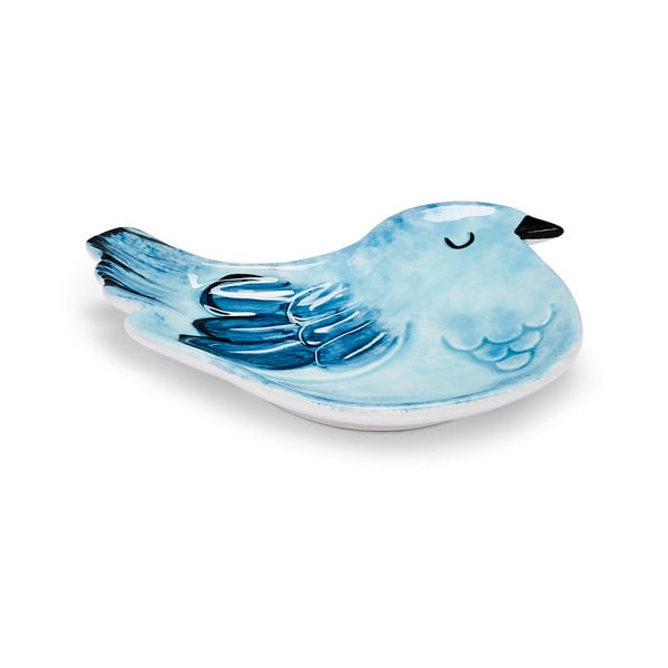 Niebieski talerzyk na torebkę herbaty Forest Birds – Cooksmart ®