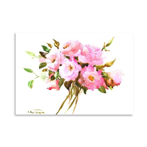 Plakat Roses in Pink (projekt Suren Nersisyan)