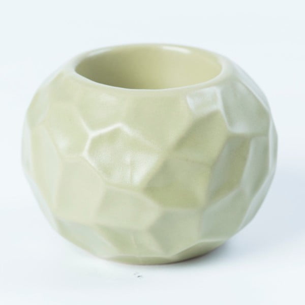 Zielony świecznik ceramiczny Speedtsberg Sira