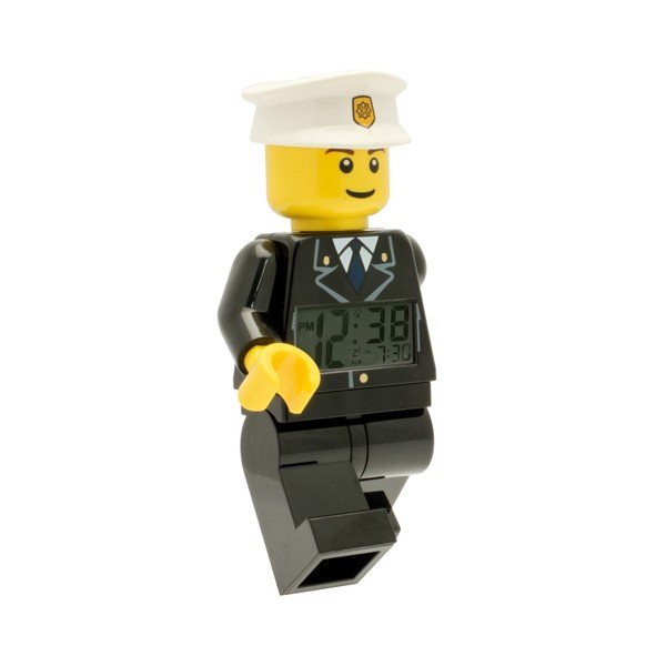 Zegar z budzikiem LEGO® City Policeman-image-2