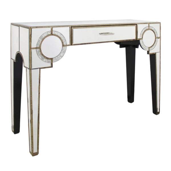Stół z szufladą CIMC Gatsby Antique Mirror