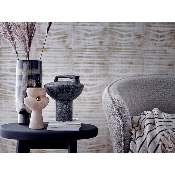 Beżowy wazon z terakoty Bloomingville Ngoie, wys. 17 cm-image-3