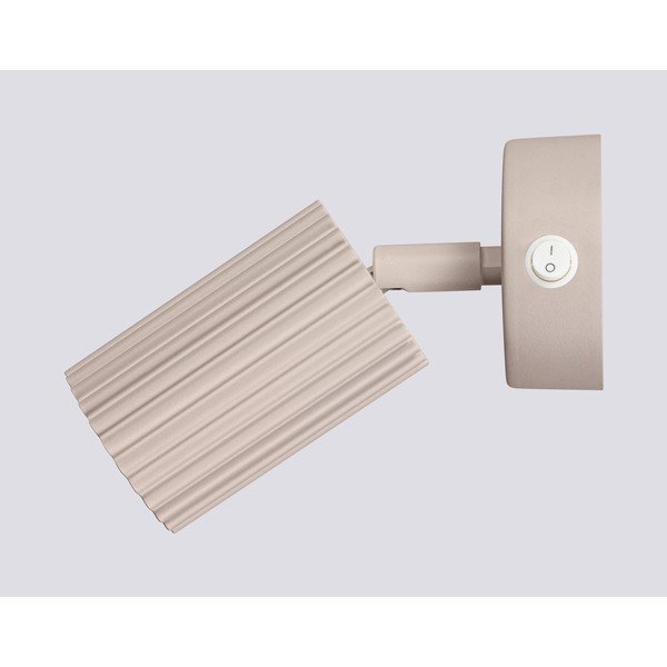 Szarobrązowa metalowa lampa punktowa 8x16 cm Gleam – Sollux-image-3