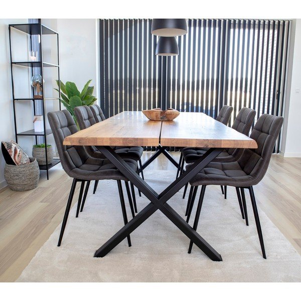 Ciemnoszare krzesła zestaw 2 szt. Moseby – Bonami Essentials-image-4