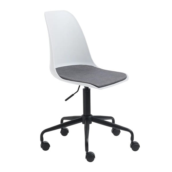 Białe krzesło biurowe Unique Furniture