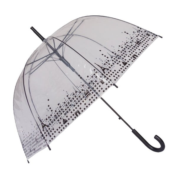 Przezroczysty parasol Birdcage Paris, ⌀ 79 cm