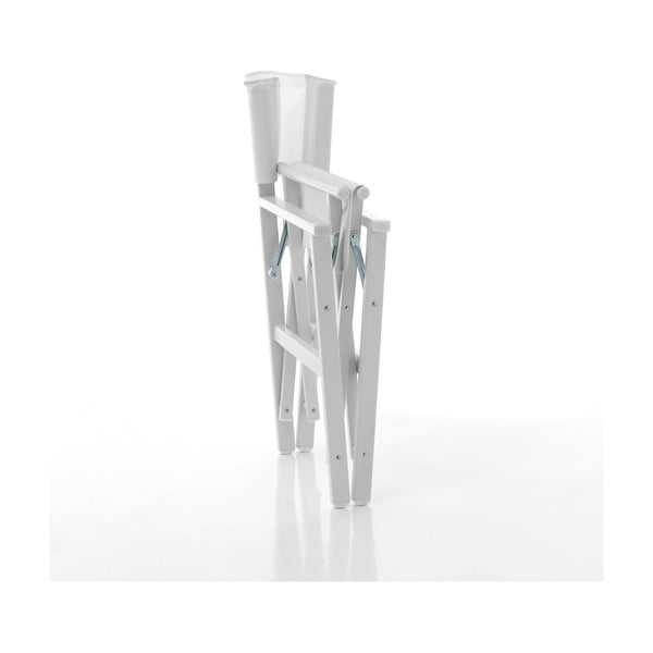 Białe metalowe krzesło ogrodowe Milos – Tomasucci-image-2