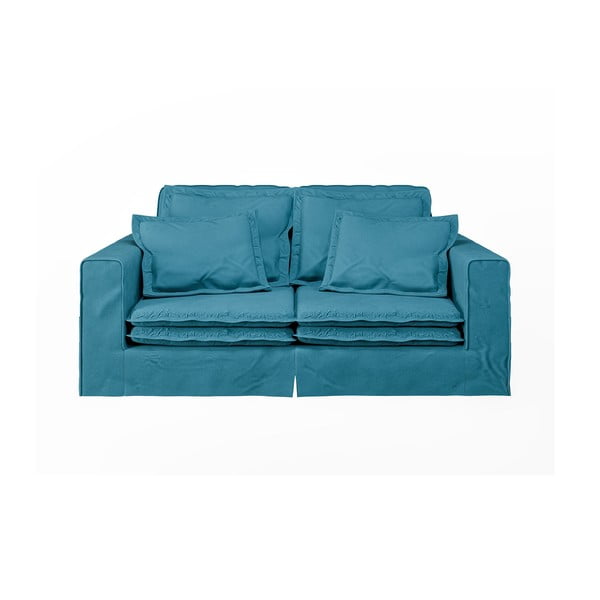 Jasnoniebieska sofa 196 cm Nora – Ropez