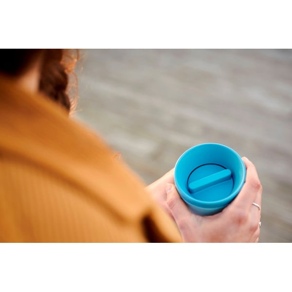 Kubek termiczny w kolorze srebra 375 ml Natural brushed – Mepal-image-1