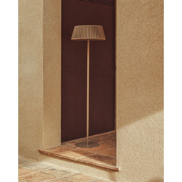Lampa zewnętrzna przenośna/stojąca LED solarna (wysokość 160 cm) Aldet – Kave Home-image-2