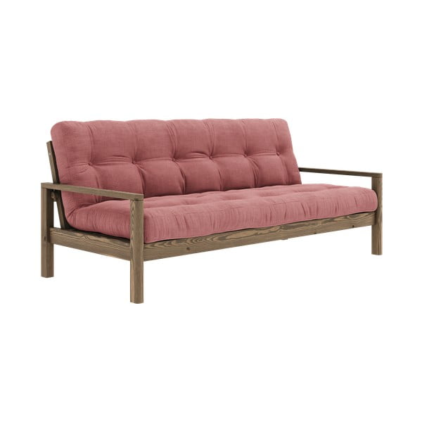 Różowa rozkładana sofa 205 cm Knob – Karup Design-image-3