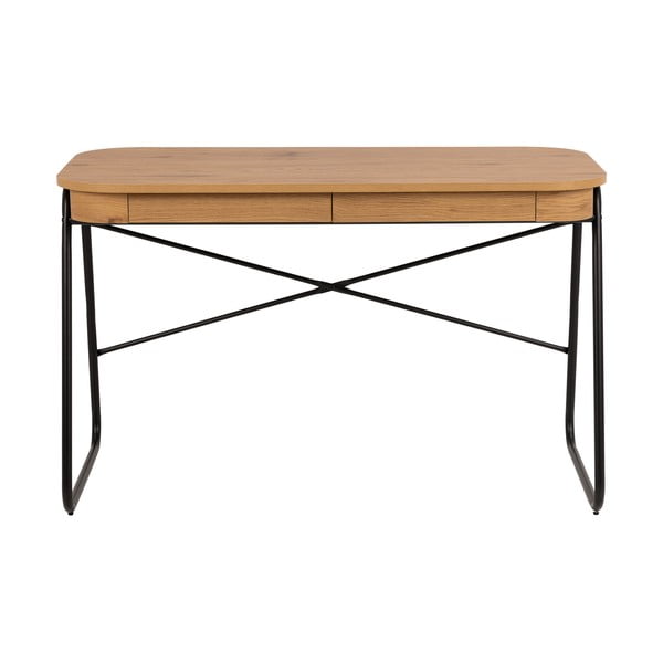 Biurko z blatem w dekorze dębu 60x120 cm Blueton – Actona