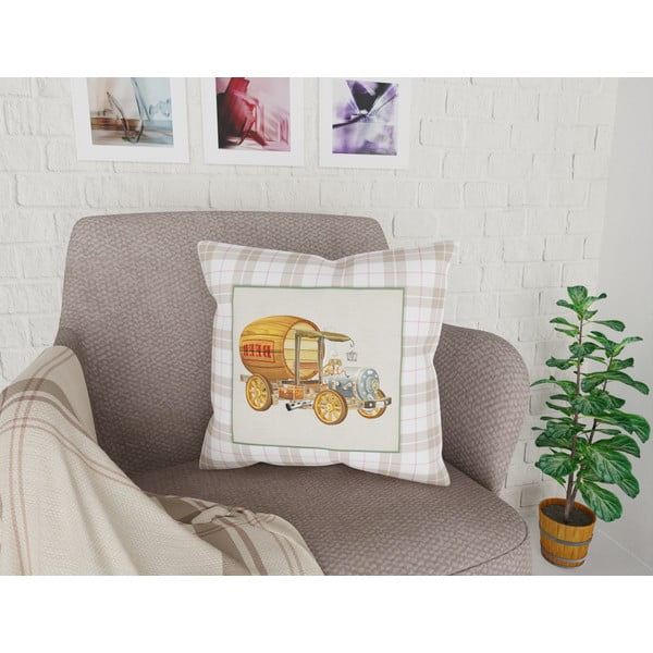 Poszewka na poduszkę Vitaus Rusto Galima, 43x43 cm-image-1