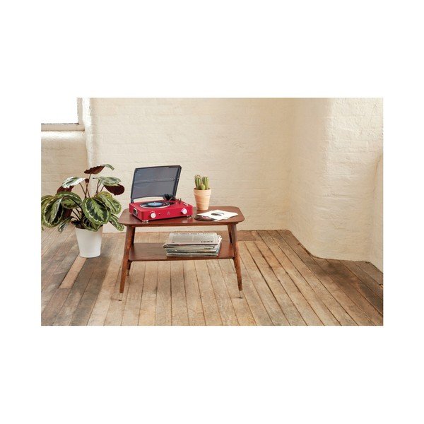 Czerwony gramofon GPO Stylo II Red-image-3