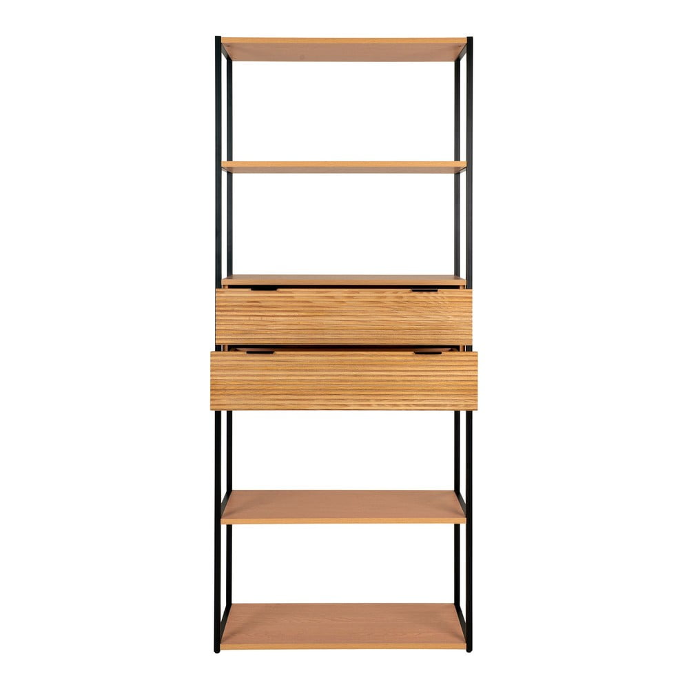 Regał w dekorze jesionu w naturalnym kolorze 84,5x200 cm Minato – House Nordic (zdjęcie 3)