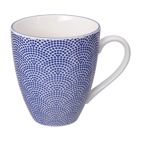 Niebieski kubek porcelanowy Tokyo Design Studio Dots
