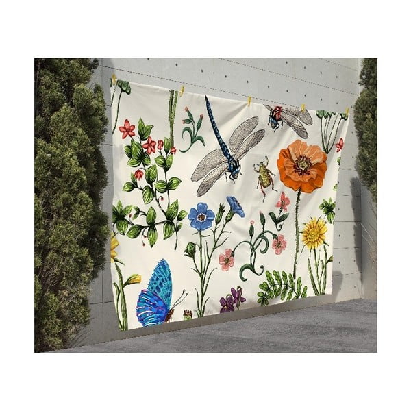 Koc piknikowy Surdic Manta Picnic Tierra Bella z motywem przyrodniczym, 140x170 cm-image-1