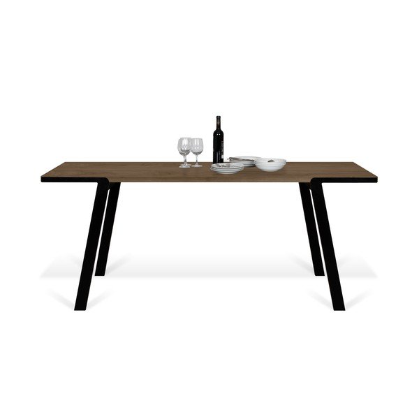 Stół w dekorze orzecha 200x100 cm Drift – TemaHome-image-3