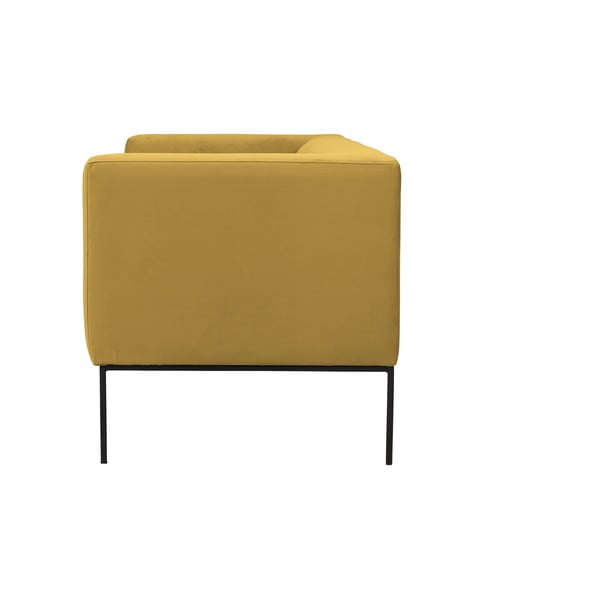 Żółta sofa 2-osobowa Windsor & Co Sofas Neptune-image-2