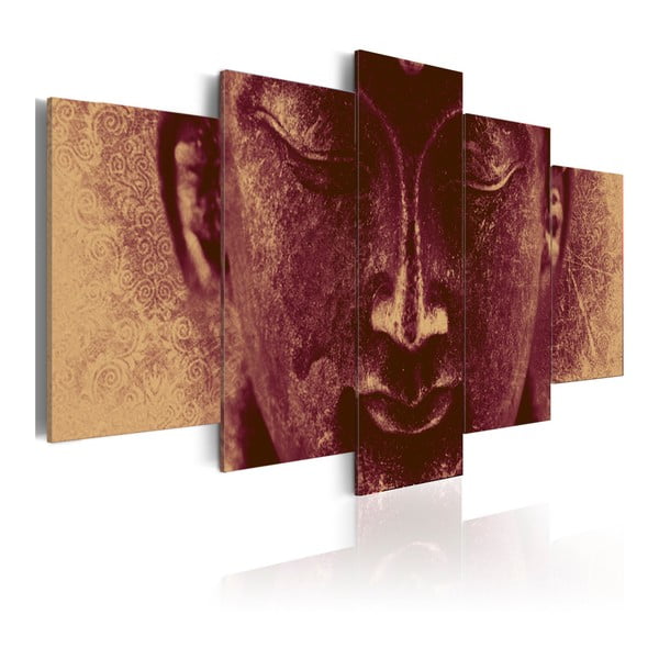 Wieloczęściowy obraz na płótnie Bimago Buddha, 100x200 cm