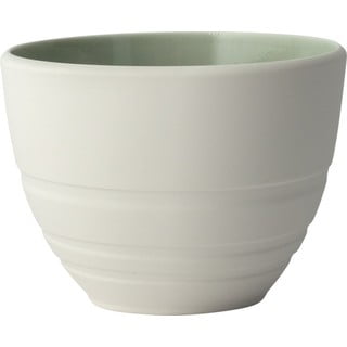 Zielono-biały porcelanowy kubek Villeroy & Boch It’s my match, 450 ml